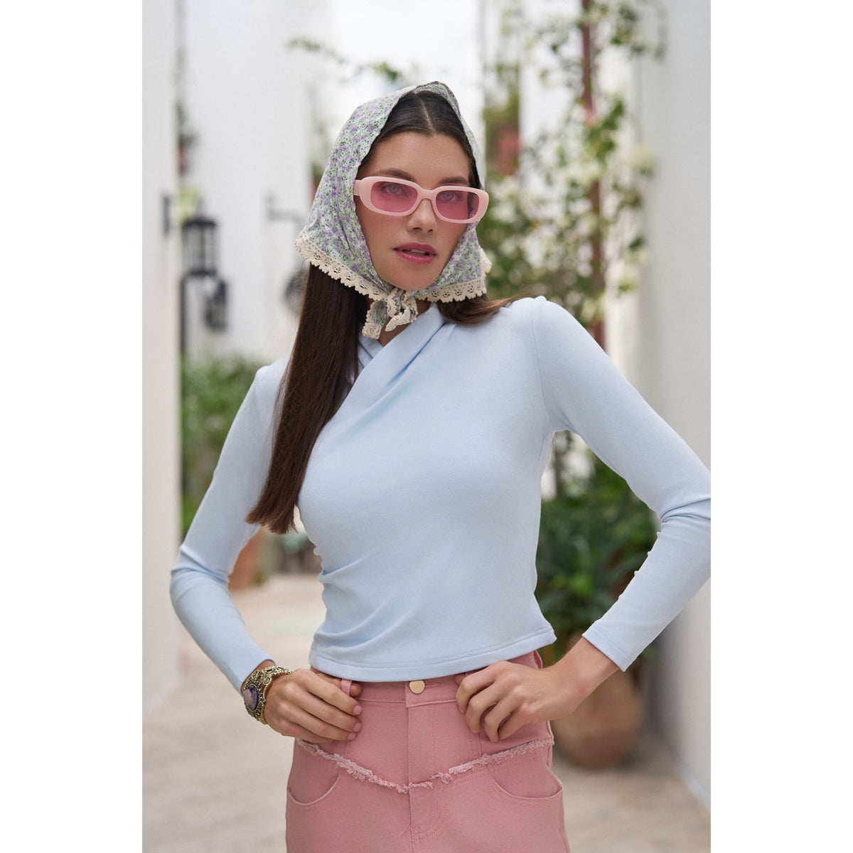 Yael Top White