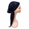 Mesh Sparkle Scribble Pre-Tied Scarf Atifa