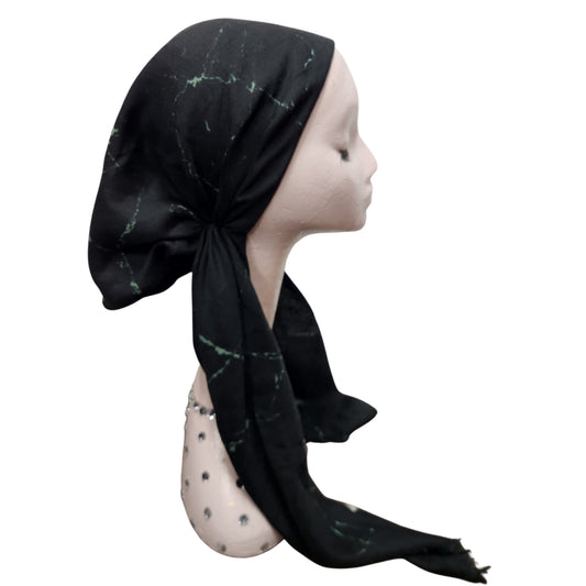 Crackle Pre-Tied Scarf Atifa