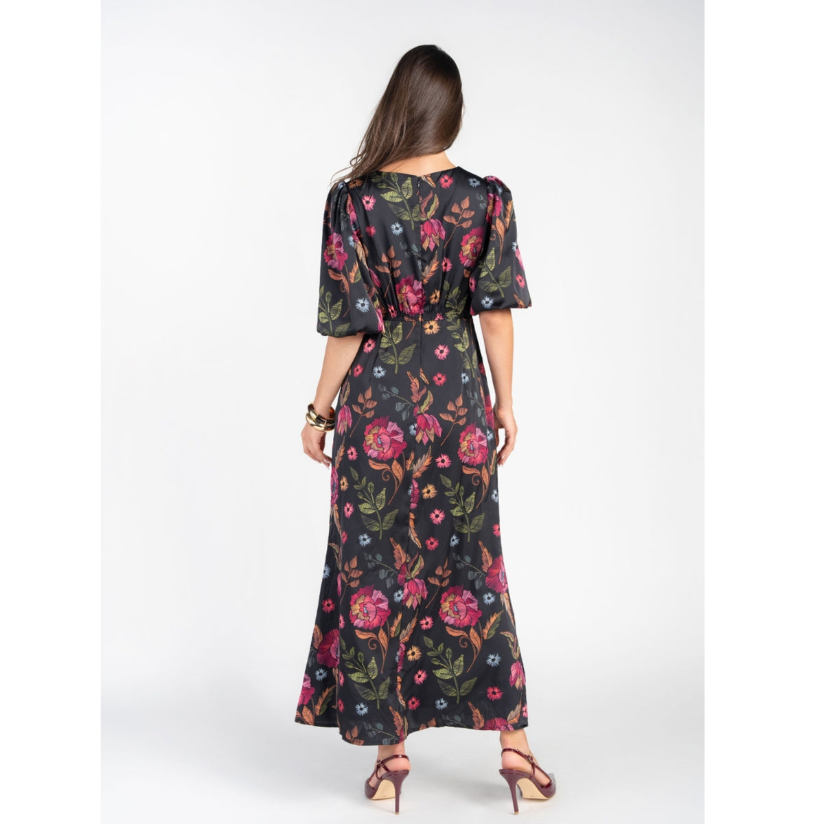 Marlo Dress Artwork Floral Adina LV