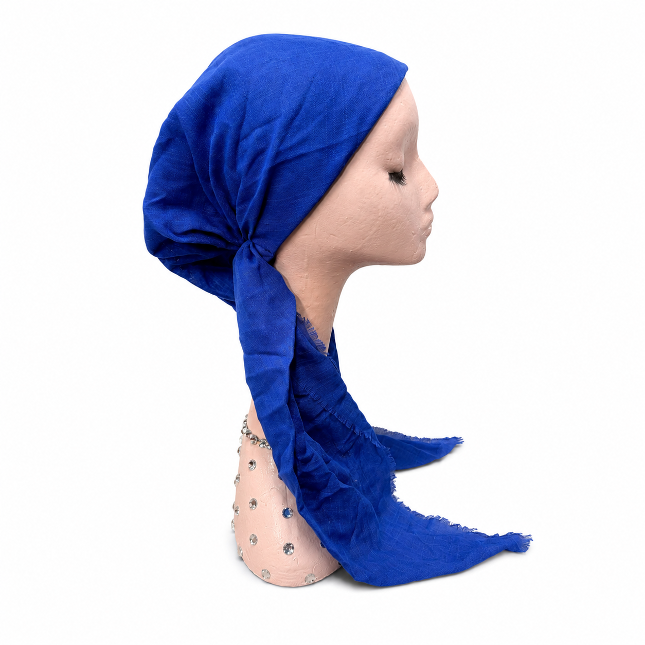 Tweed Pre-Tied Scarf Atifa