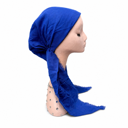 Tweed Pre-Tied Scarf Atifa