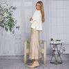 Apricot Cosmo Distressed Skirt
