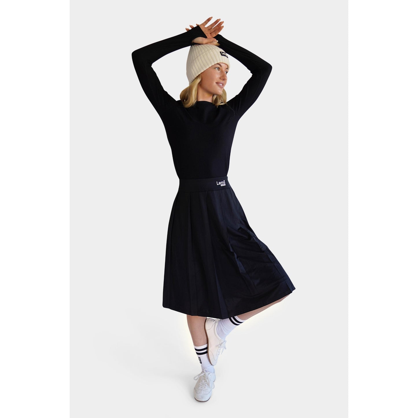 Pleated Athletic Skirt