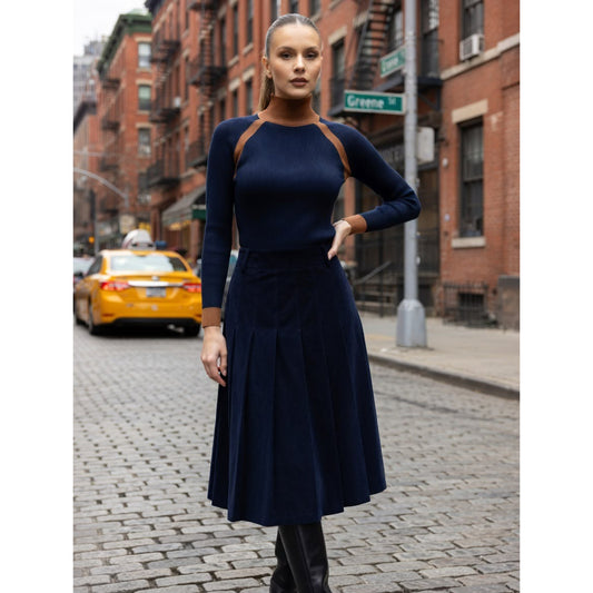 Peyton Skirt Navy