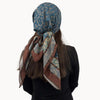 Indigo Leopard Headscarf Valeri (Many Styles)