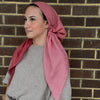 Two Tone Pre-Tied Scarf Atifa