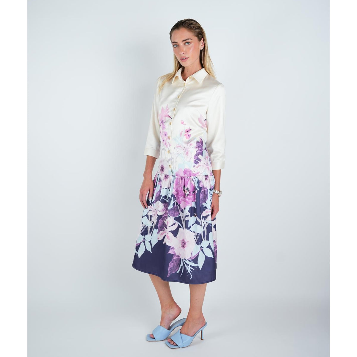 Violet Garden Dress - The Mimi Boutique