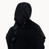 Black Velvet Pre-tied Scarf Valeri
