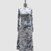 Ruched Sleeve Dress Nina
