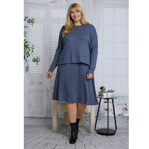 Plus Ruby Set Denim