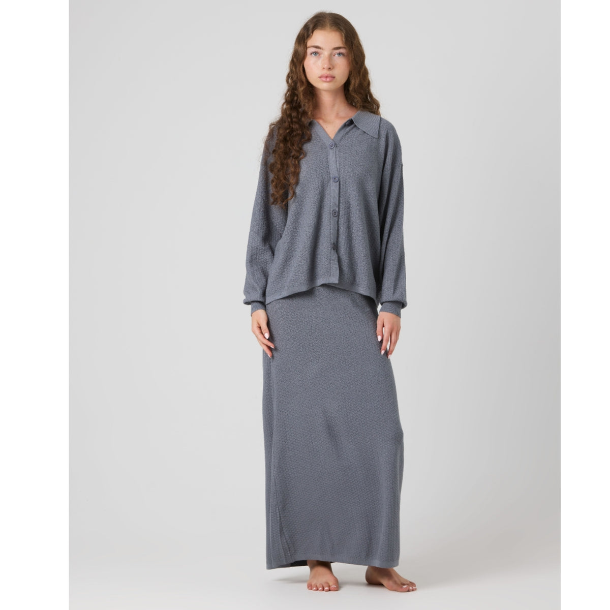 Katie Blouse Grey By Tess