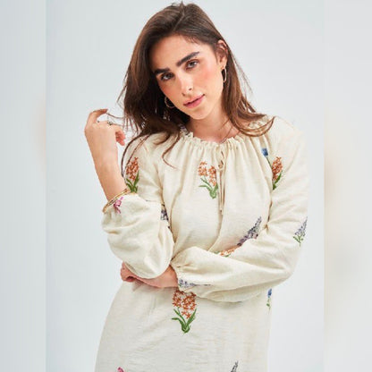 Wild Flower Maxi Dress DF