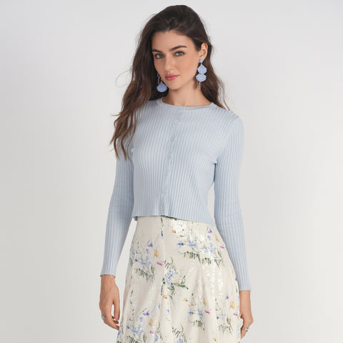 Light Blue Summer Cardigan Adina LV