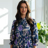Jasmine Maxi Dress Navy Floral - The Mimi Boutique