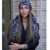 Midnight Butterfly Headscarf SB