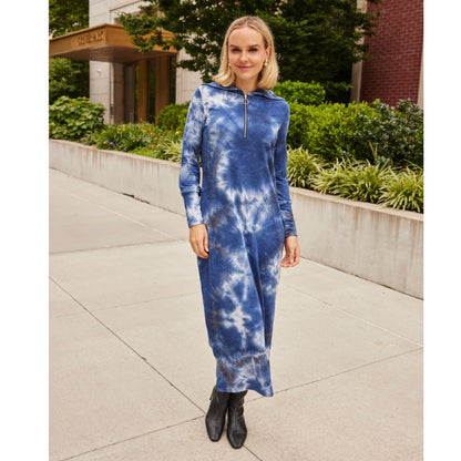 Bonnie Maxi Navy Tie Dye