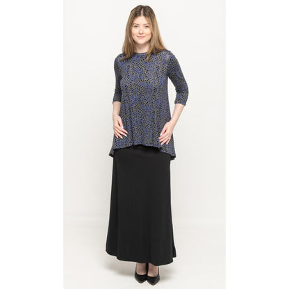 High Low Top by KMW Euro Print - The Mimi Boutique
