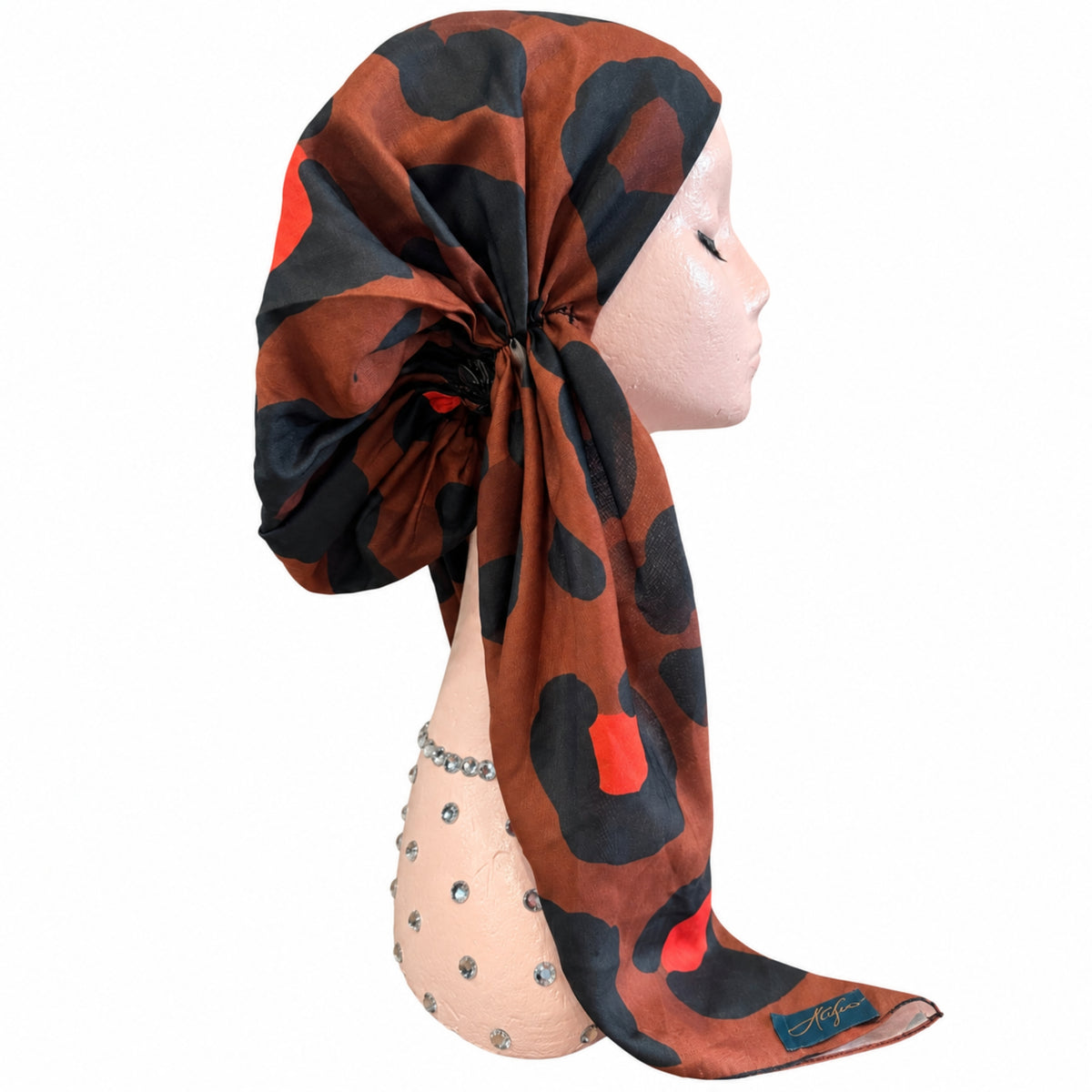 Bold Cheeta Atifa Pre-Tied Headscarf