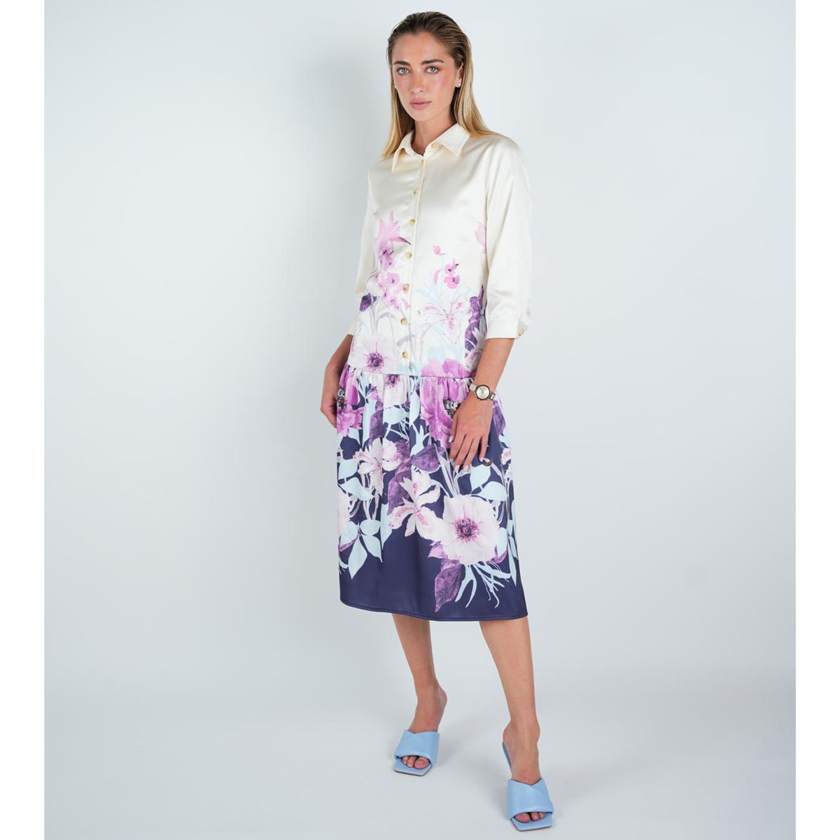Violet Garden Dress - The Mimi Boutique