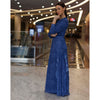 Bluma Blue Mesh Dress