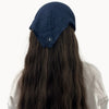 Bamboo Crepe Solid Ready Tied Headband Bandana Valeri