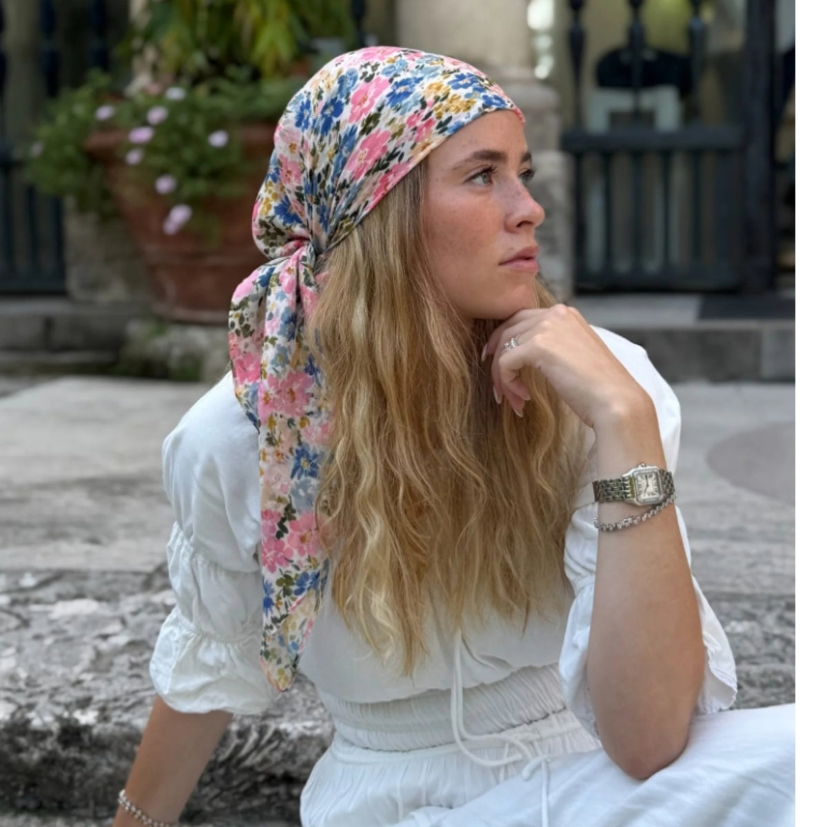 Petite Fleur Headscarf SB