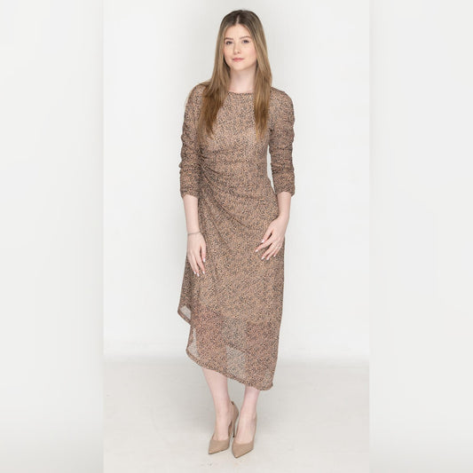 Sasa Leopard Print Dress