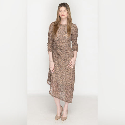 Sasa Leopard Print Dress