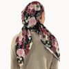 Merlot Bloom Light Crinkle Headscarf Valeri Many Styles