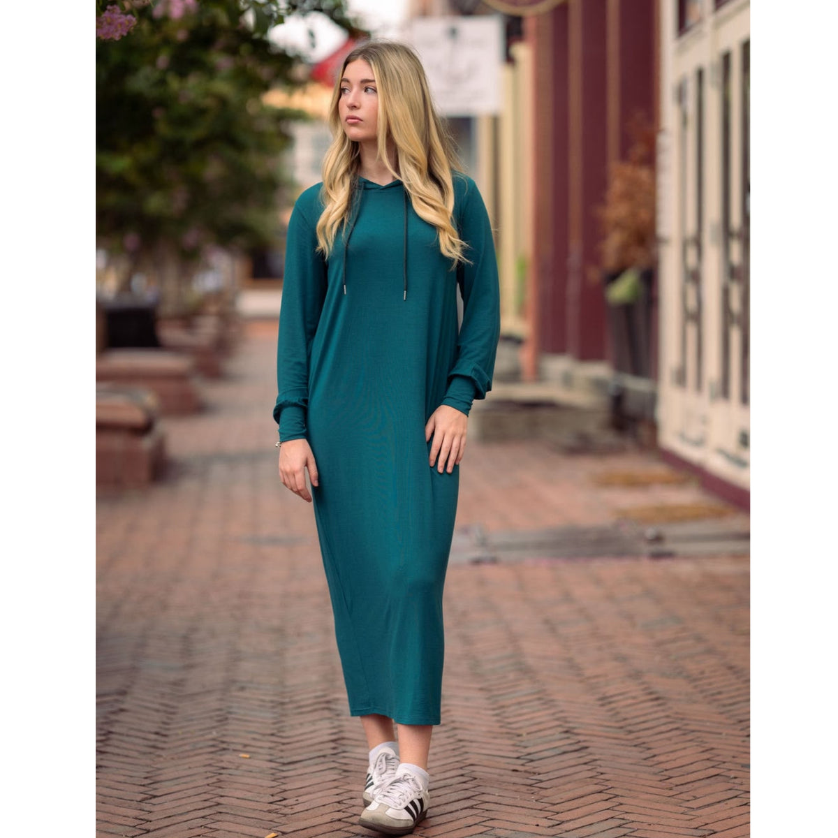 All Day Maxi Dress Teal Align