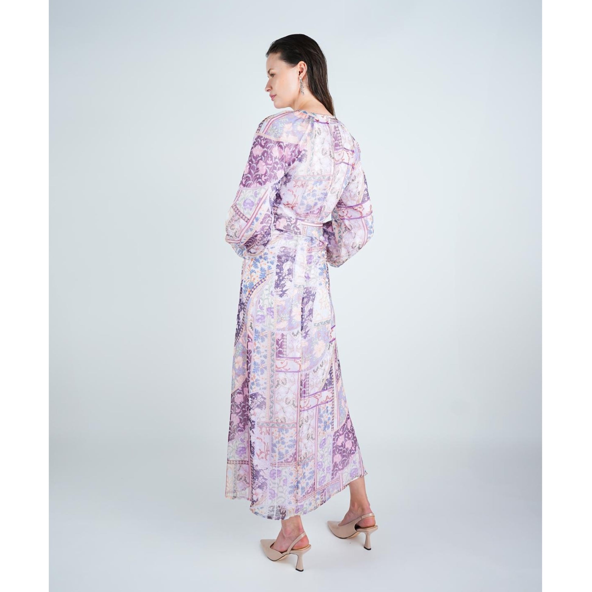 Pink Paisley Dress - The Mimi Boutique