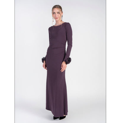 Faye Maxi Deep Plum Adina LV