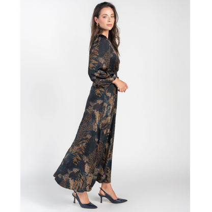 Becca Dress Navy Abstract Adina LV