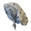 Paisley Cotton Bandana Pre-tied Headscarf  Revaz