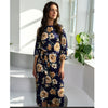 Freya Dress Navy Floral - The Mimi Boutique