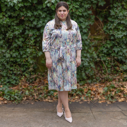 Motif Dress Abstract Floral
