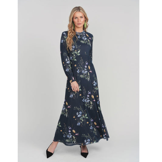 Electra Dress Lagoon Bloom