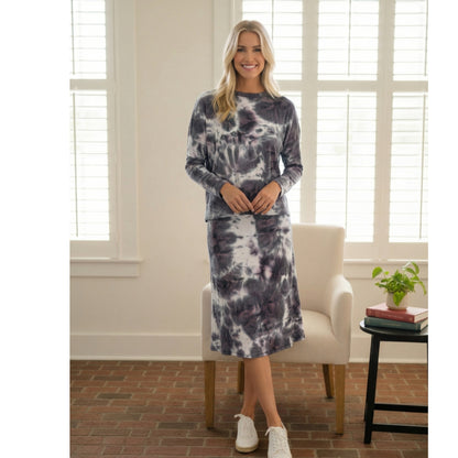 Ruby Set Slate Tye Dye - The Mimi Boutique