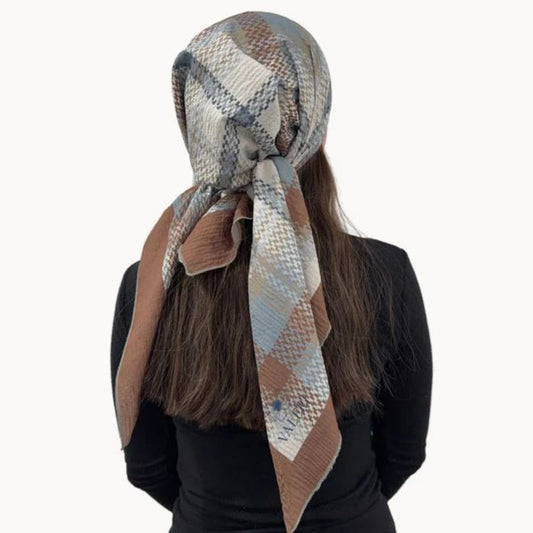Birch Plaid Headscarf Valeri (Many Styles)