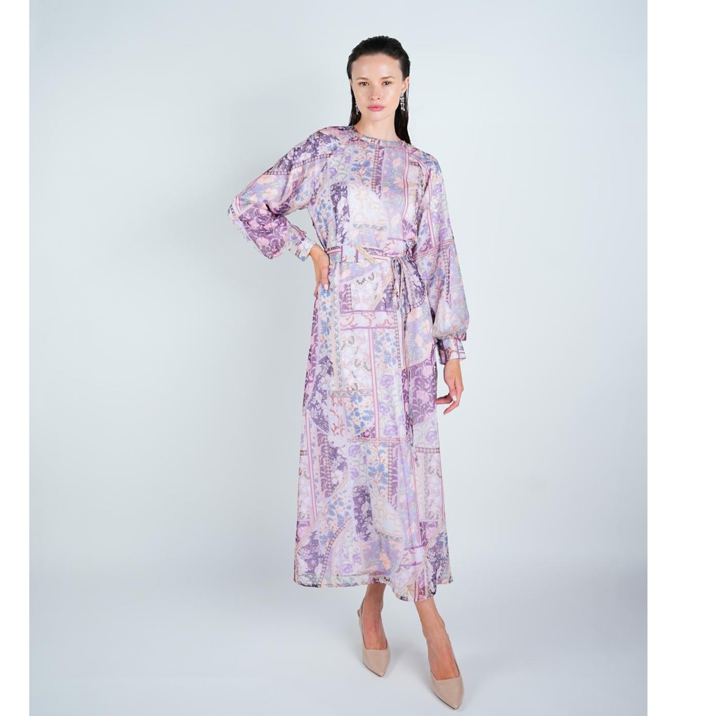 Pink Paisley Dress - The Mimi Boutique