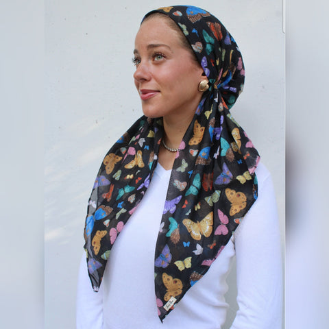 Twilight Butterfly Headscarf SB