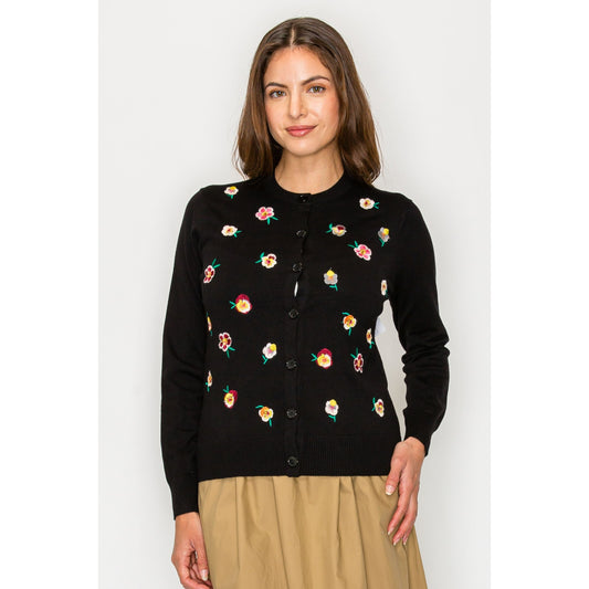 Falling Flowers Cardi Yal
