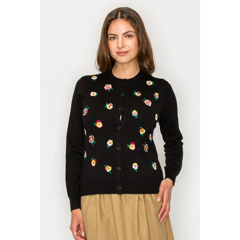 Falling Flowers Cardi Yal