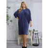 Janelle Navy Dress