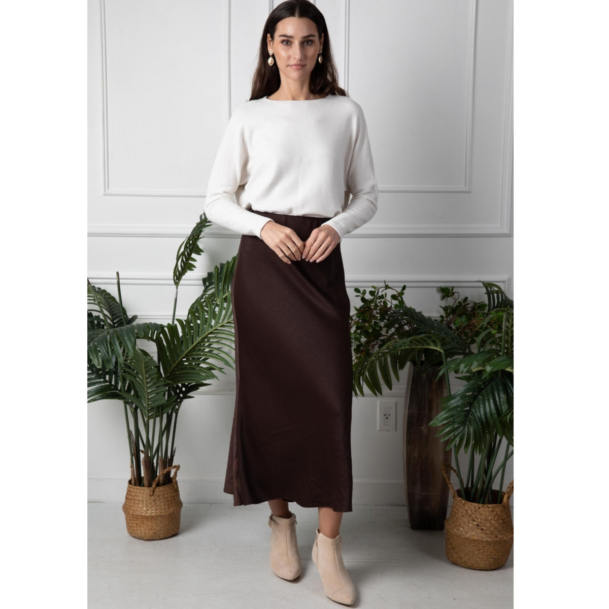 Cosmo Skirt Chocolate