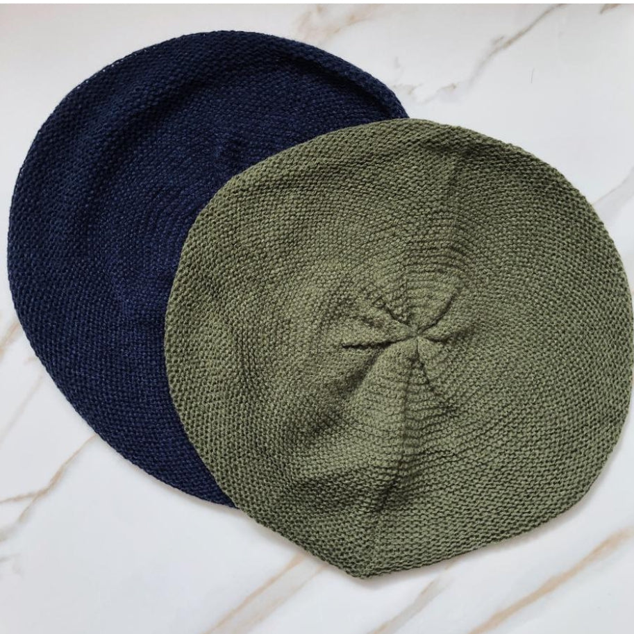 Lightweight Unlined Valeri Beret (More Colors) - The Mimi Boutique