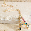 ABC Rhinestone Necklace (Short) - The Mimi Boutique