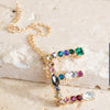 ABC Rhinestone Necklace (Short) - The Mimi Boutique