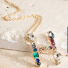 ABC Rhinestone Necklace (Short) - The Mimi Boutique